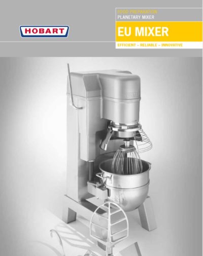 HOBART Planetary Mixer EU Mixer